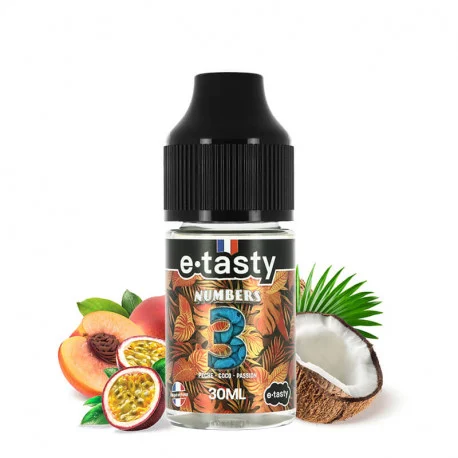 Concentré - Numbers 3 0mg 30 ml - E.Tasty